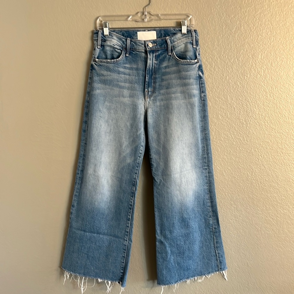 Mother Superior the hustler roller fray color… I confess size 29 raw hem.